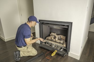 Repaired Gas Fireplace